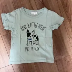 3can4on フレンチブルドッグ プリントTシャツ 100のサムネイル