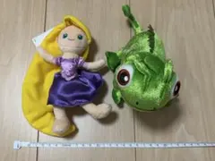 ラプンツェルとパスカルのぬいぐるみ
