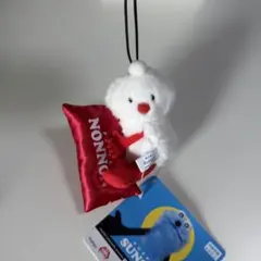 バペットスンスン　おやすみピローマスコット　ノンノン　ぬいぐるみ　キーホルダー