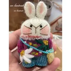 スウェーデンドール うさぎハンドメイド あみぐるみ - メルカリ