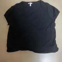 H＆M黒 半袖Tシャツ XL