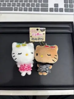 新品 ハローキティ ニコぬい キーホルダー 2個セット ギャルキティ サンリオ