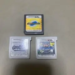 ポケモン関連ソフト３つセット