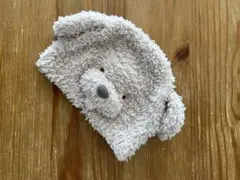 ジェラートピケ　犬　ニット帽