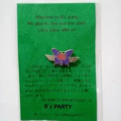 B'z　B'z　Party 入会記念ピンバッジ②　新品未開封