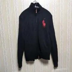 RalphLauren ビッグポニー ドライバーズニット ウール 90s y2kのサムネイル