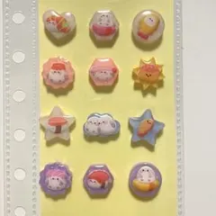 ☆ピッピ様☆ シマエナガ×お寿司☆シール《ハンドメイド》