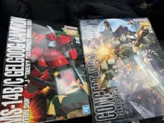 MG タ－ンX ＆ ゲルググキャノンジョニー・ライデン少佐機