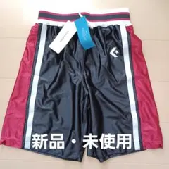 コンバース　ブラック/レッド バスケットボールパンツ バスケ　ユニフォーム　L
