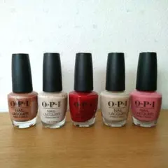 O.P.I ネイルラッカーセット 5色