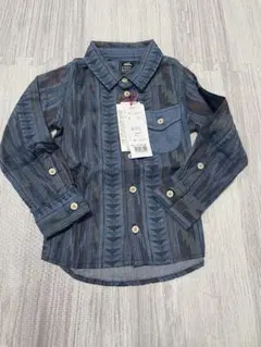 【新品タグ付き】クリフメイヤー　長袖デニムシャツ　キッズ110cm