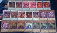 遊戯王 ジャック レッドデーモンズ 旧弾 デッキパーツセット