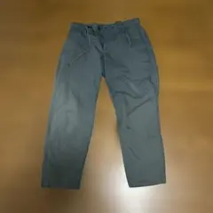 GLOBAL WORK/カーキ ワイドパンツ ドローストリング/Mサイズ