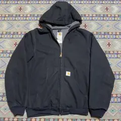 じ*ー様 00s carharttカーハート　アクティブジャケット　ブラック　ブ