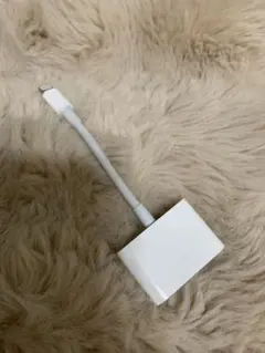 Apple純正のLightning - Digital AVアダプタ