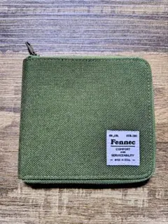 新品　Fennecフェネック財布カード＆コインケース　カーキ