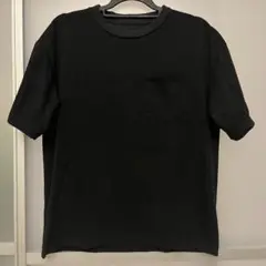 無印 Mサイズ ブラック メンズ 黒 Tシャツ リラックスフィット