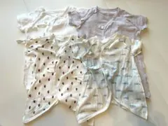 petit mainプティマイン コンビ肌着(50〜70) 4枚セット