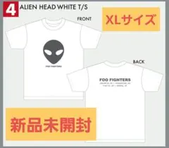 FOO FIGHTERS ALIEN HEAD WHITE Tシャツ