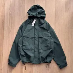 試着のみ 定価以下 UNIQLO ウインドプルーフパーカ グリーン L