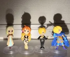 ワンピース ミニフィギュア 4体セット