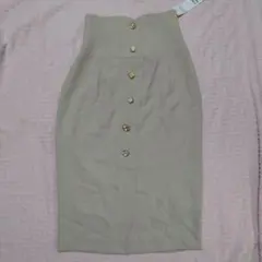 ROYAL PARTY マルチボタンタイトスカート