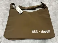 GU ラウンドショルダーバッグ ダークブラウンのサムネイル
