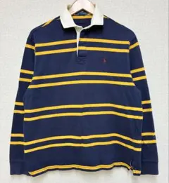 POLO RALPH LAUREN　長袖　ラガーシャツ　エルボーパッチ　S