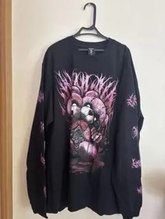 QOOZA長袖Tシャツ ベアグラフィック