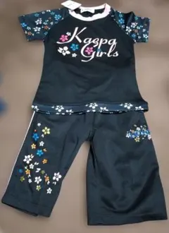 Kaepa 花柄 Tシャツ パンツ　上下セット　130cm　タグ付き新品未使用