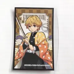 鬼滅の刃 デコステッカー 我妻善逸 スリーブ付き 縦