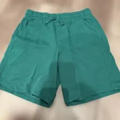 ZARA 緑色 ハーフパンツ　120