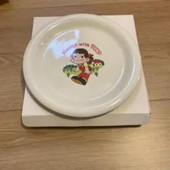ペコちゃん 陶器製プレート 20cm