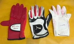 レディース用ゴルフグローブ　セット