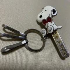 スヌーピー　バッグキークリップ　バッグチャーム　キーホルダー　高さ約6.5cm