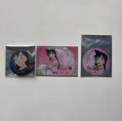 コナンプラザ トレーディングジュエリー缶バッジ ぷっクリカこれくしょん 毛利蘭