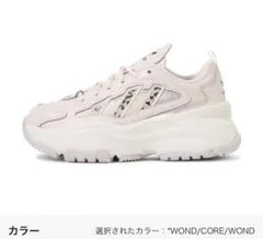 adidasオズガイア 25.5cm ピンク スニーカー OZGAIA W 厚底