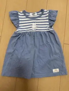 miffy ストライプ ワンピース 95cmのサムネイル