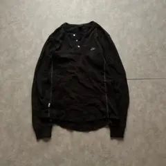 nike grunge long sleeve t-shirt blackのサムネイル