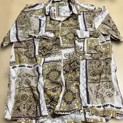 OLD UNIQLO オールドユニクロ ペイズリー　レーヨン100