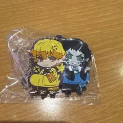 鬼滅の刃 キャラばんちょうこう　ラバーマスコット　拾参ノ型　無限城編　善逸&獪岳