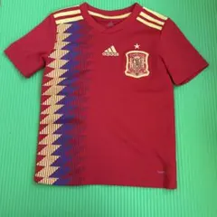 adidas 2018W杯　スペイン代表 サッカーユニフォーム キッズXSサイズ