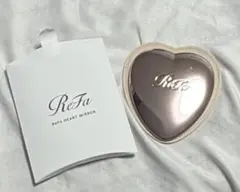 リファ ハートミラー ローズゴールド ケース付き