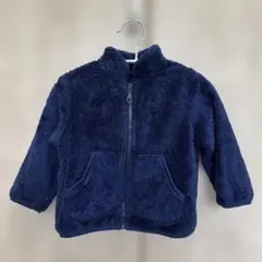 UNIQLO フリースジャケット 80 ネイビー