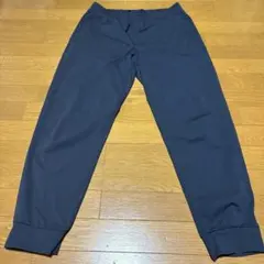 ユニクロ ウルトラストレッチアクティブジョガーパンツ/丈長め BLUE Lサイズ
