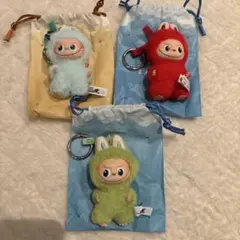 LABUBU ラブブ　PIN FOR LOVE イニシャル　セット