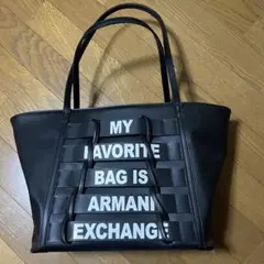 Armani Exchange ロゴショルダーバッグ(底に少しキズあります)