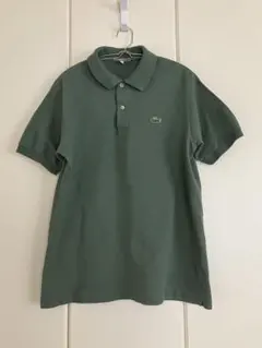LACOSTE ラコステ ポロシャツ グリーン系 メンズL相当
