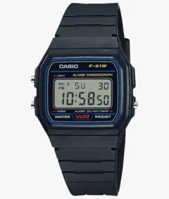 カシオ コレクション F-91W-1JH メンズ ブラック
