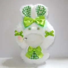 【583】ちびぐるみ　11cmサイズ　ぬい服　着ぐるみ　グリーン